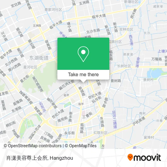 肖潇美容尊上会所 map