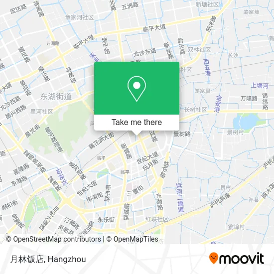月林饭店 map