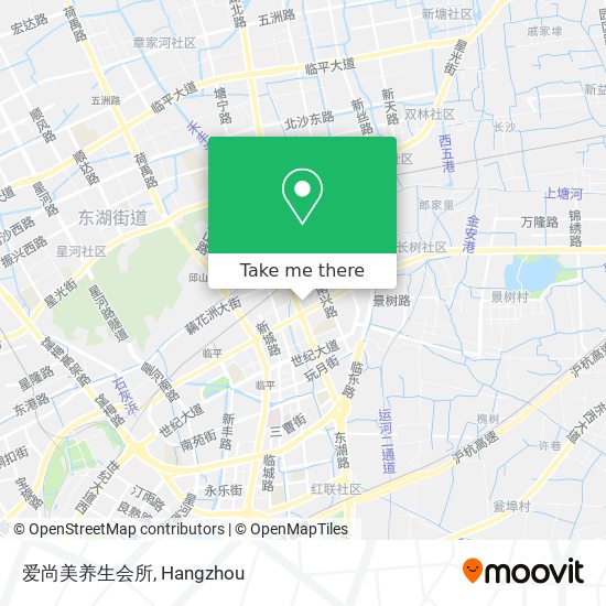 爱尚美养生会所 map