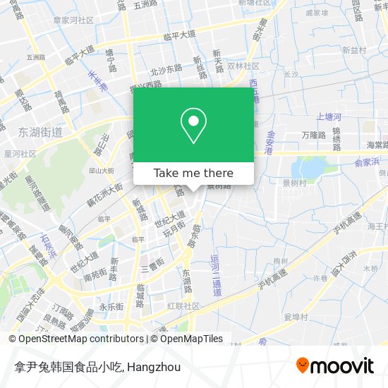 拿尹兔韩国食品小吃 map