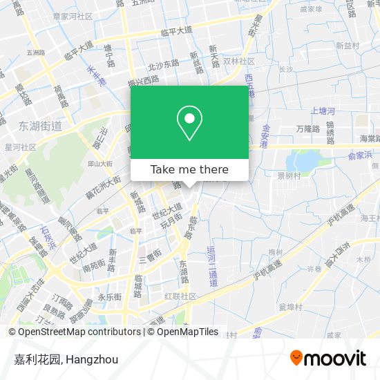 嘉利花园 map