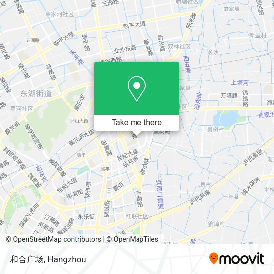 和合广场 map