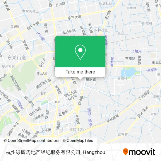 杭州绿庭房地产经纪服务有限公司 map