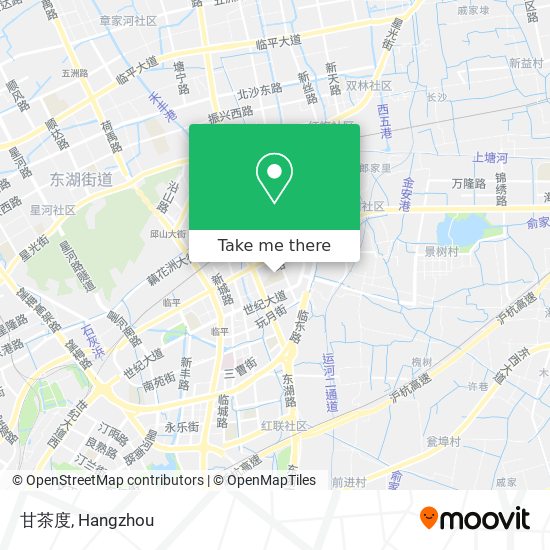 甘茶度 map
