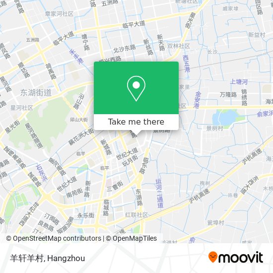 羊轩羊村 map