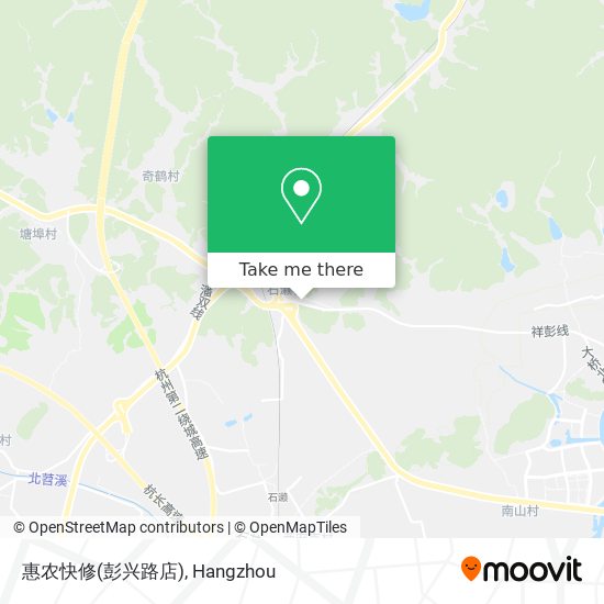 惠农快修(彭兴路店) map