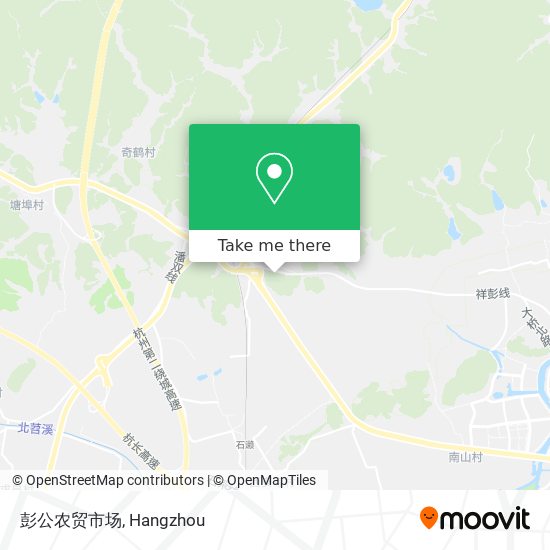 彭公农贸市场 map