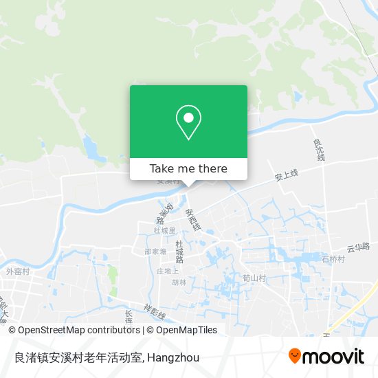 良渚镇安溪村老年活动室 map