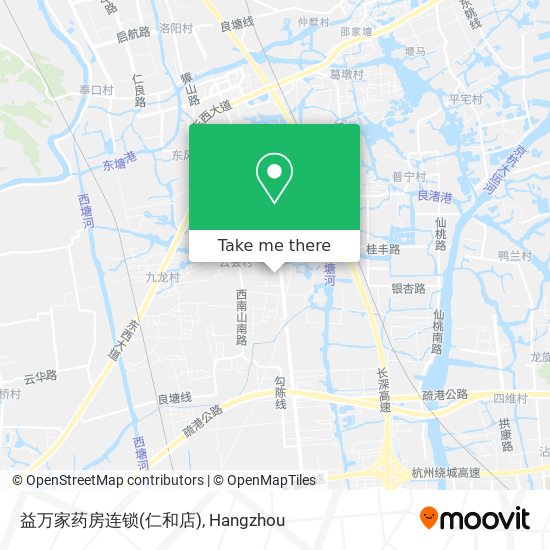 益万家药房连锁(仁和店) map