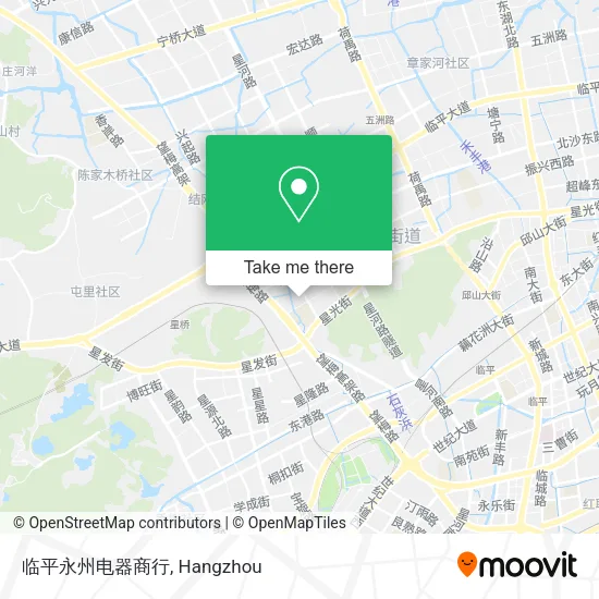 临平永州电器商行 map