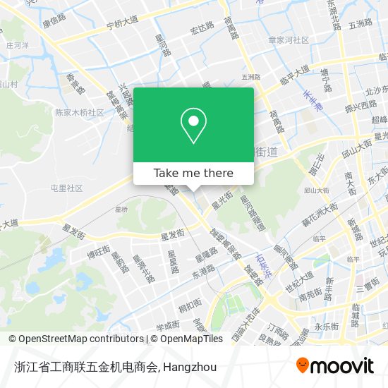 浙江省工商联五金机电商会 map