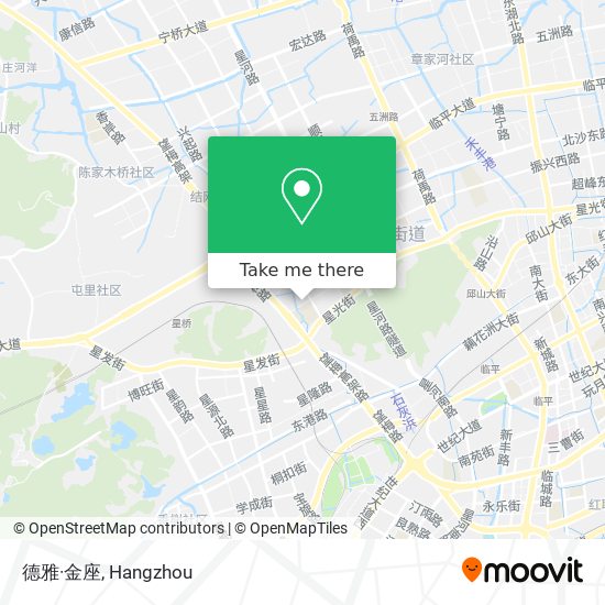 德雅·金座 map