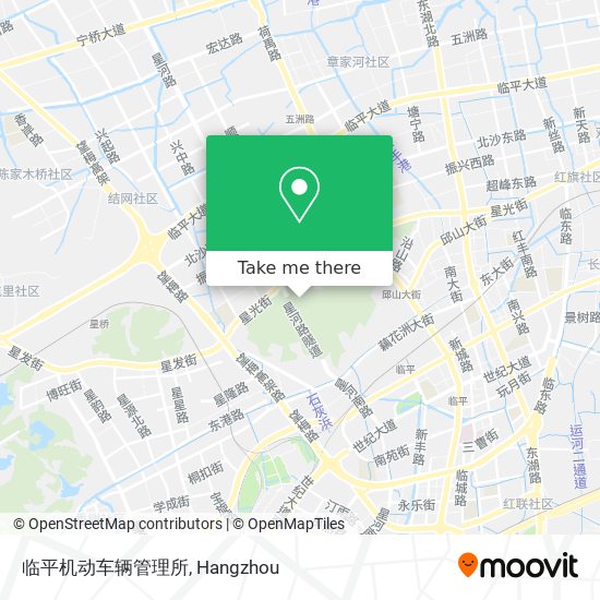临平机动车辆管理所 map
