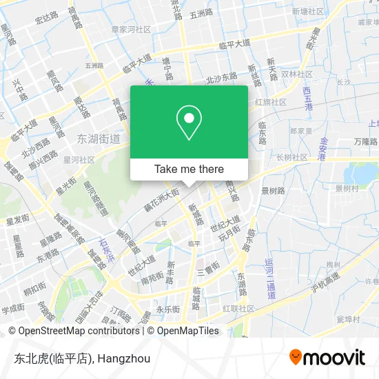 东北虎(临平店) map