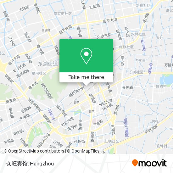 众旺宾馆 map