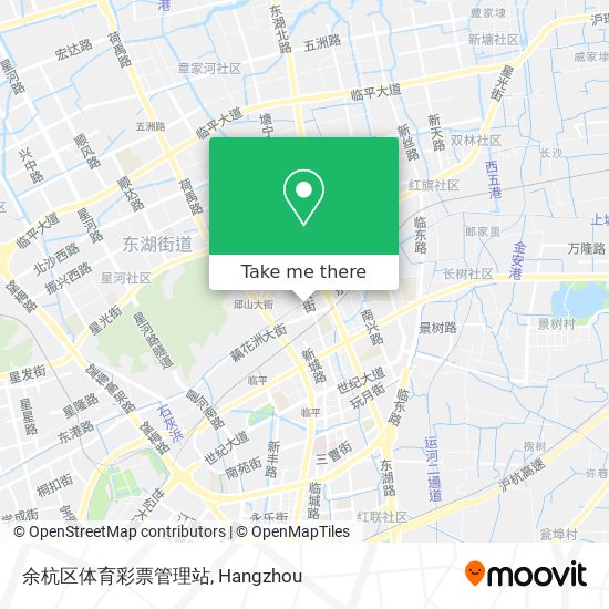 余杭区体育彩票管理站 map