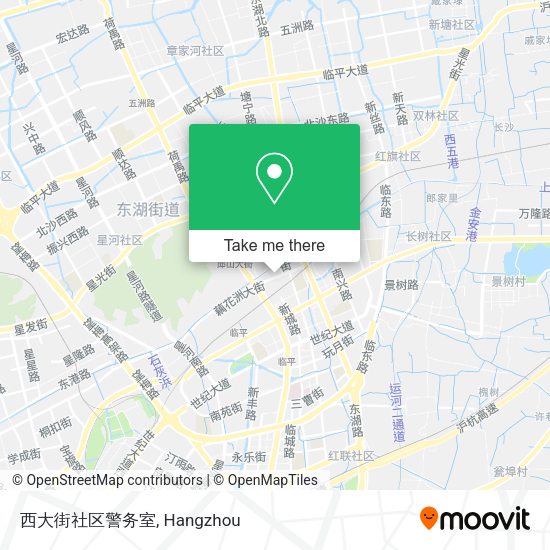 西大街社区警务室 map