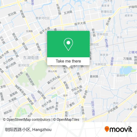 朝阳西路小区 map