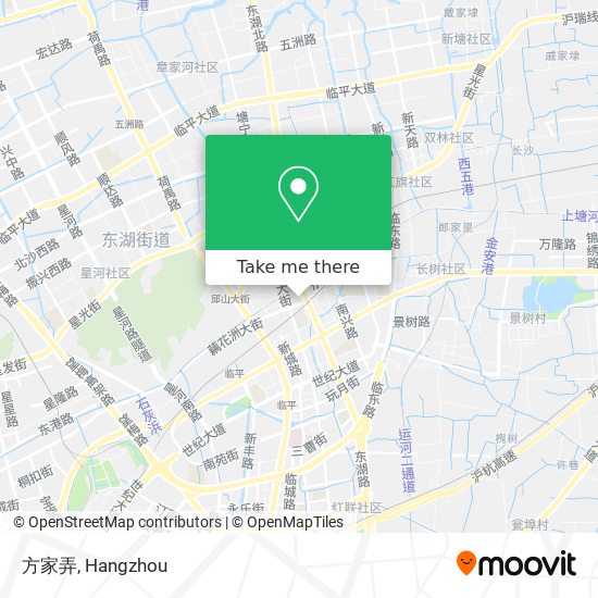 方家弄 map