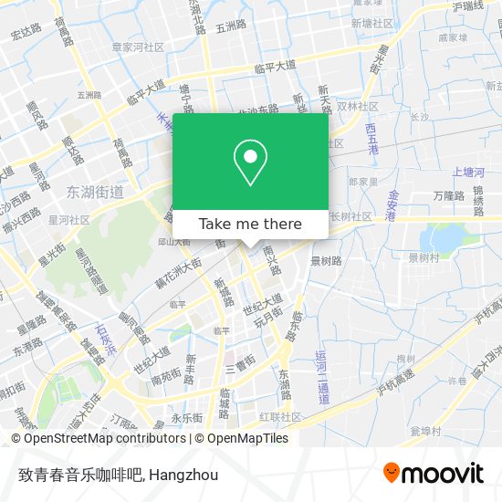 致青春音乐咖啡吧 map