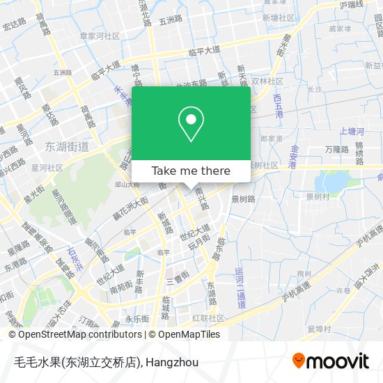 毛毛水果(东湖立交桥店) map