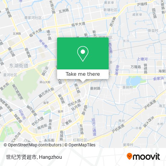 世纪芳贤超市 map