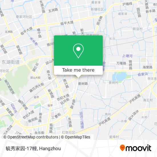 毓秀家园-17幢 map