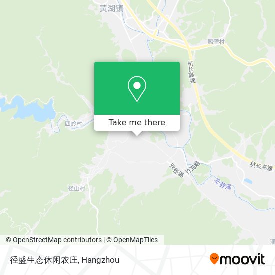 径盛生态休闲农庄 map