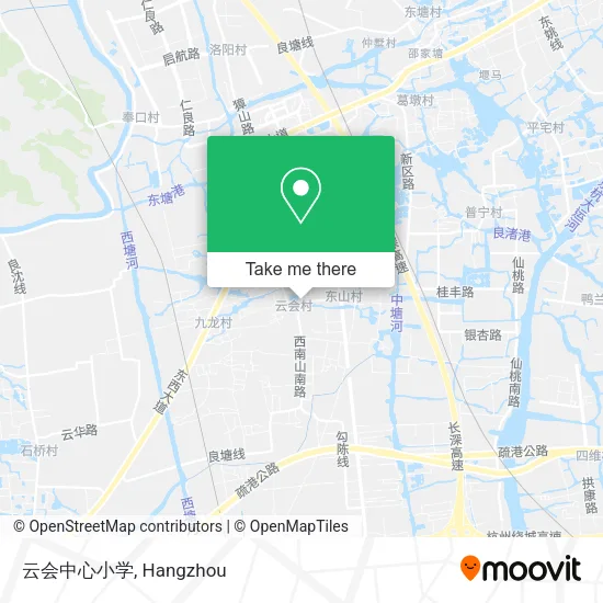 云会中心小学 map