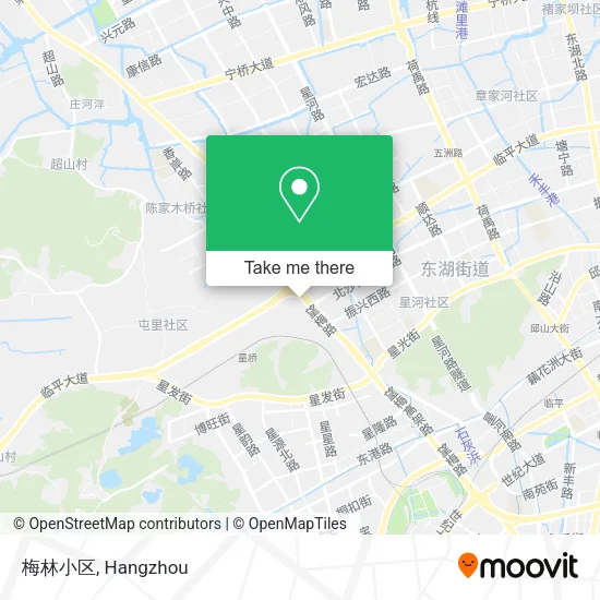 梅林小区 map