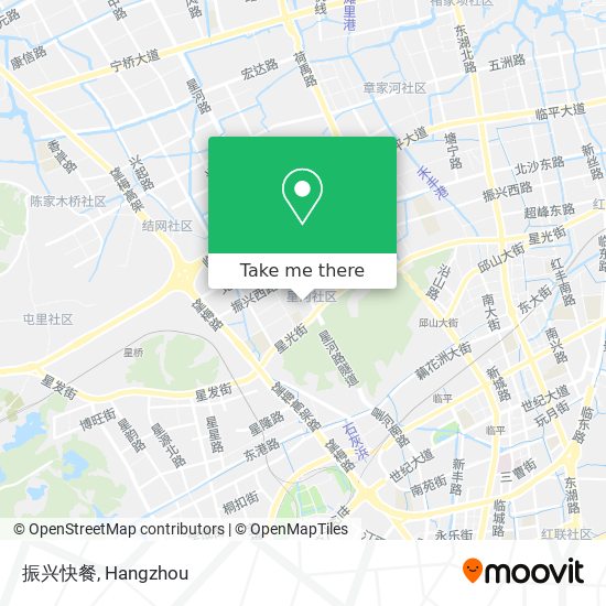 振兴快餐 map