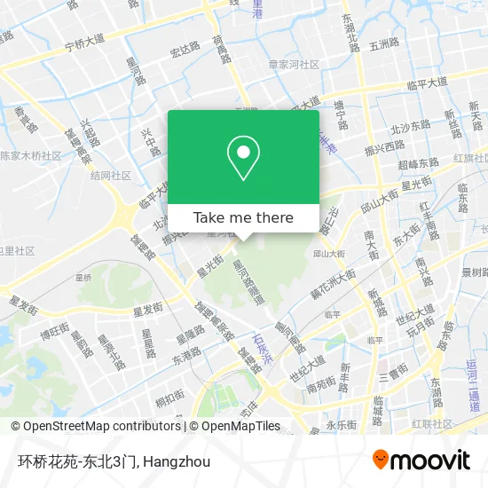 环桥花苑-东北3门 map