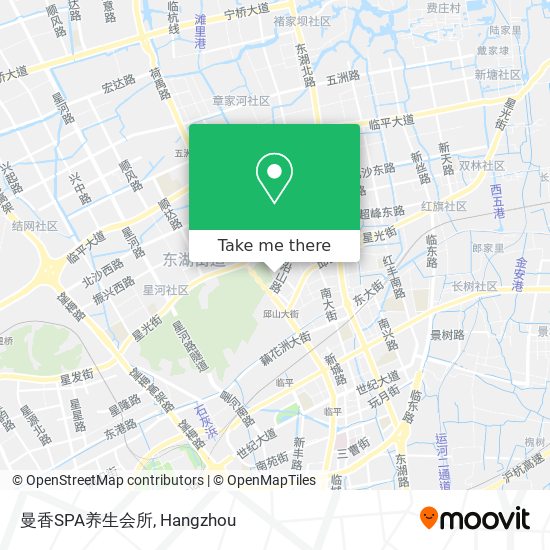 曼香SPA养生会所 map