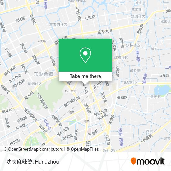 功夫麻辣烫 map