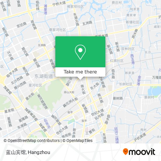 蓝山宾馆 map