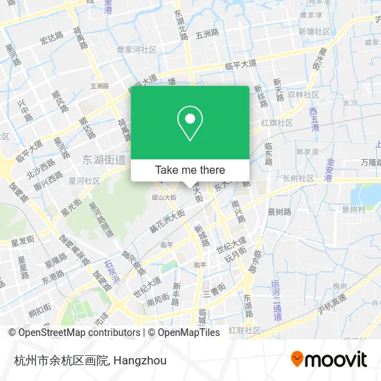 杭州市余杭区画院 map