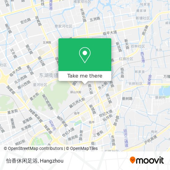 怡香休闲足浴 map