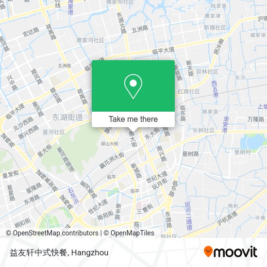 益友轩中式快餐 map