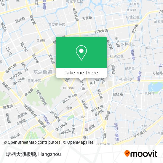 塘栖天湖板鸭 map