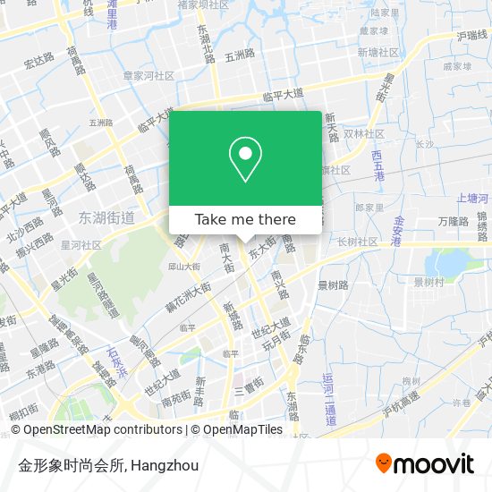 金形象时尚会所 map