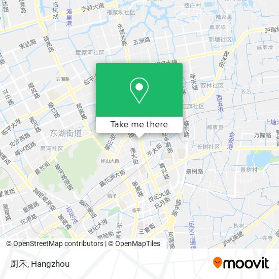 厨禾 map