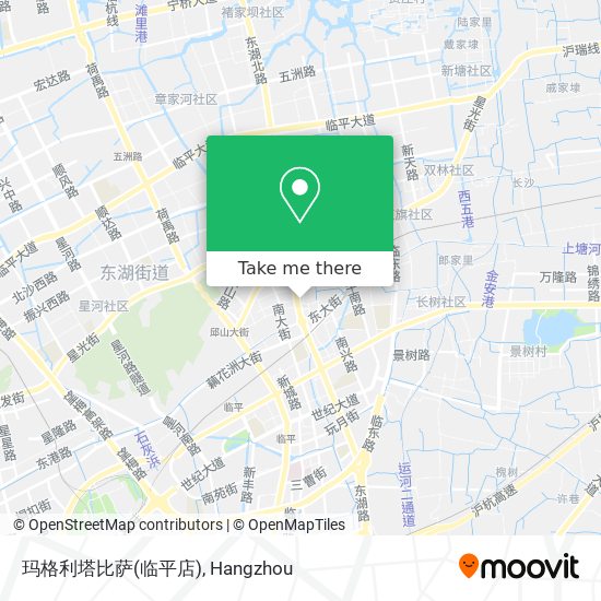 玛格利塔比萨(临平店) map