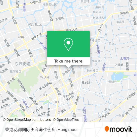 香港花都国际美容养生会所 map