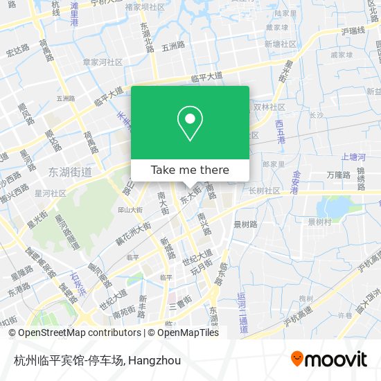 杭州临平宾馆-停车场 map