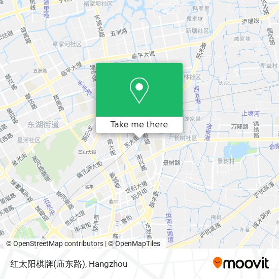 红太阳棋牌(庙东路) map