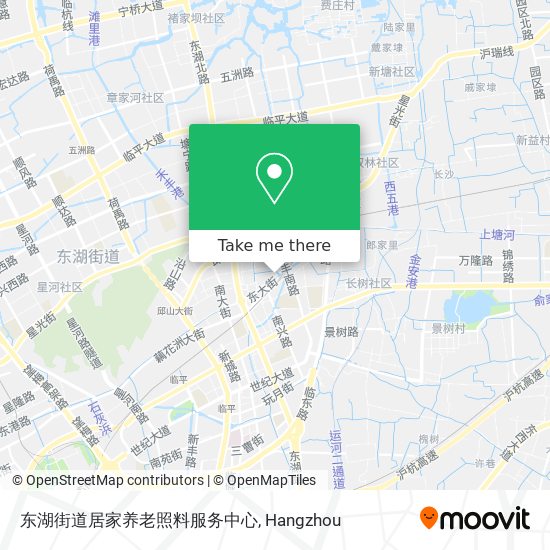 东湖街道居家养老照料服务中心 map
