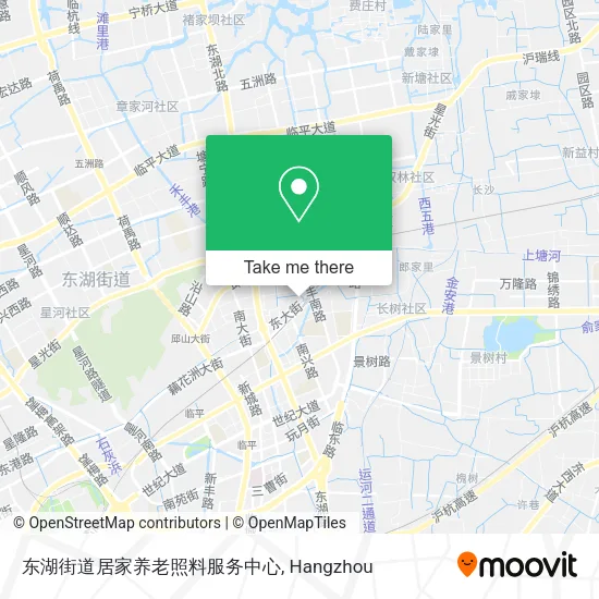 东湖街道居家养老照料服务中心 map