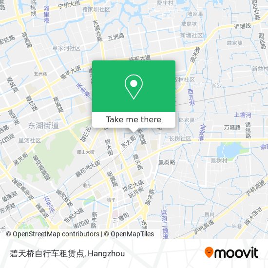 碧天桥自行车租赁点 map