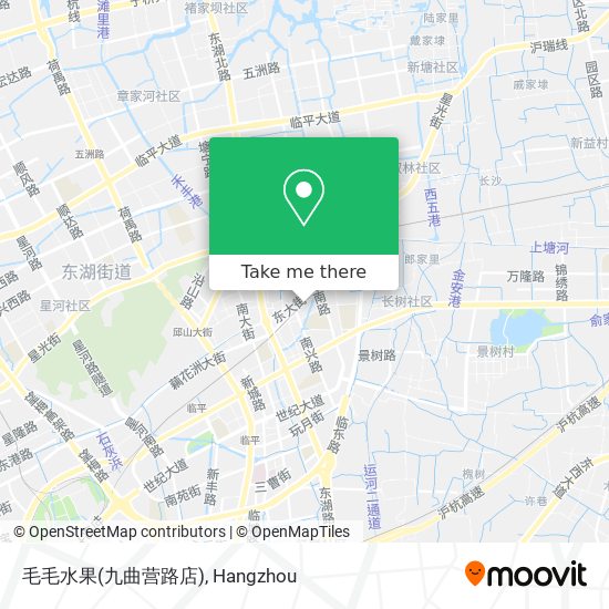 毛毛水果(九曲营路店) map