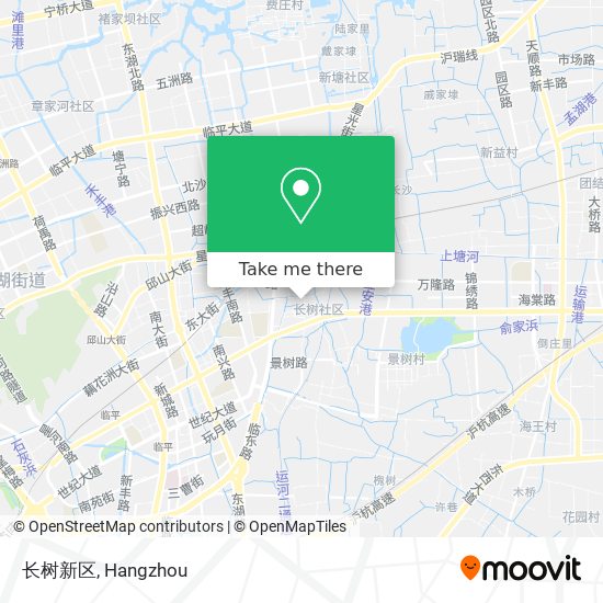 长树新区 map
